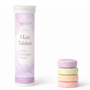 brusetabeletter hair tablets mod hårtab